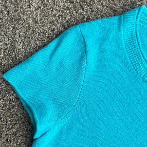 J. Crew 100% Cashmere Women's Turquoise Sweater - Picture 5 of 8